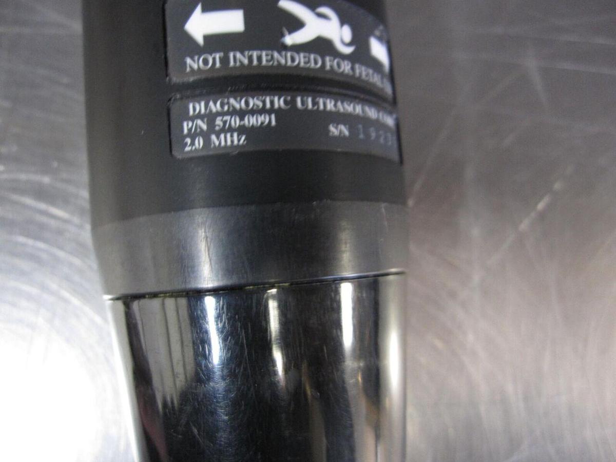 Used VERATHON DIAGNOSTIC ULTRASOUND BVI 3000 570-0091 2 MHz