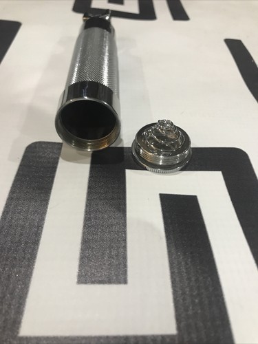 Used Mercury Rusch Stainless Stain Fiber Optic Laryngoscope