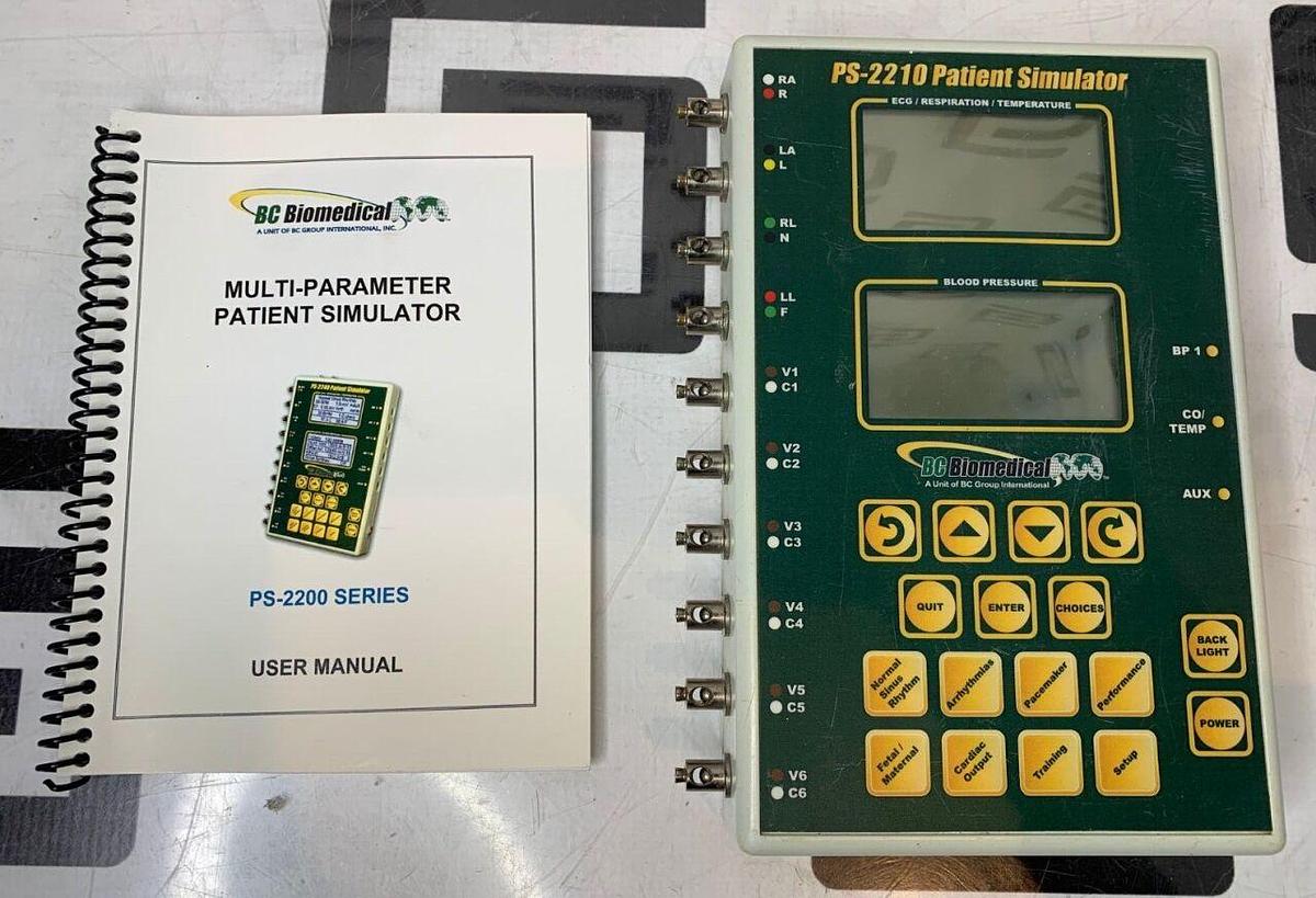 Used BC BIOMEDICAL PS-2210