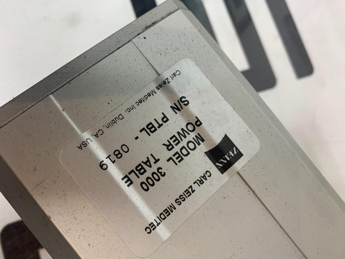 Used Zeiss  3000 Power Table Magnetic Ophthalmic Motor Actuator TGC 8AWASU-105