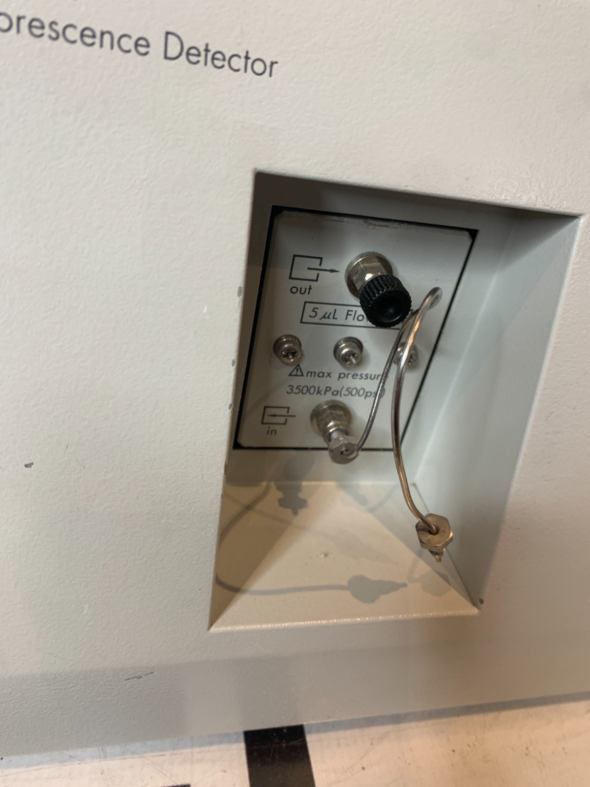 Used Waters 474 Scanning Fluorescence Lab Detector HPLC Chromatography 1.9 Lamp Hours