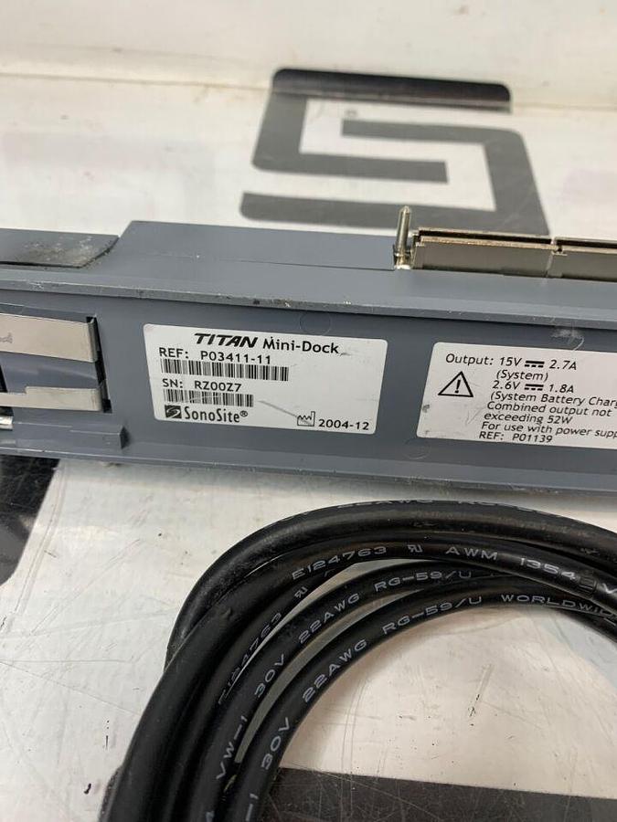 Used Titan Mini Dock Minidock Docking Station Cable DVI-11