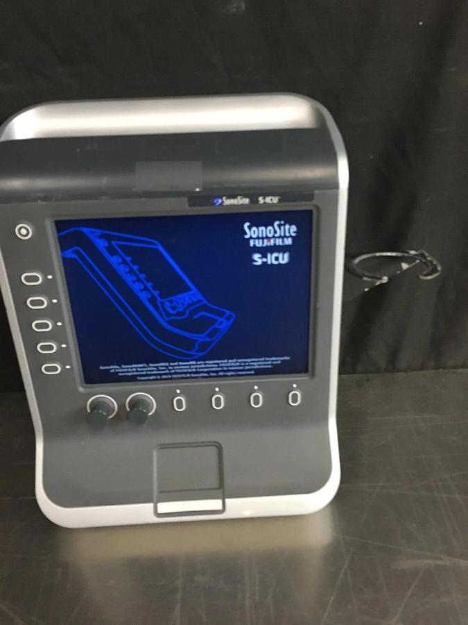 Used SonoSite S-ICU Ultrasound System P07577 P09417 W/ Battery TESTED WARRANTY
