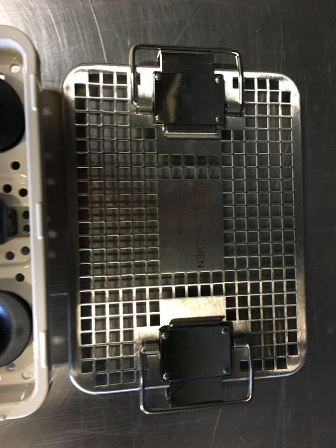 Used Sonicision SCSTA  SCGAA Reusable Sterilization Tray Set Ultrasonic