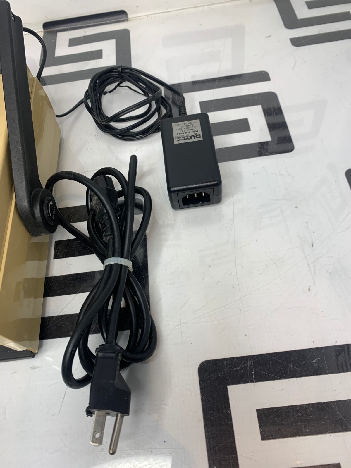 Used Diagnostic Ultrasound BLADDERSCAN BVI-2500 W/ Power Supply & Probe