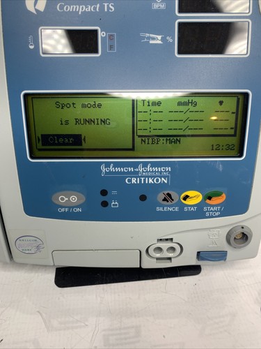 Used DINAMAP Compact TS Ref 117215 Patient Monitor