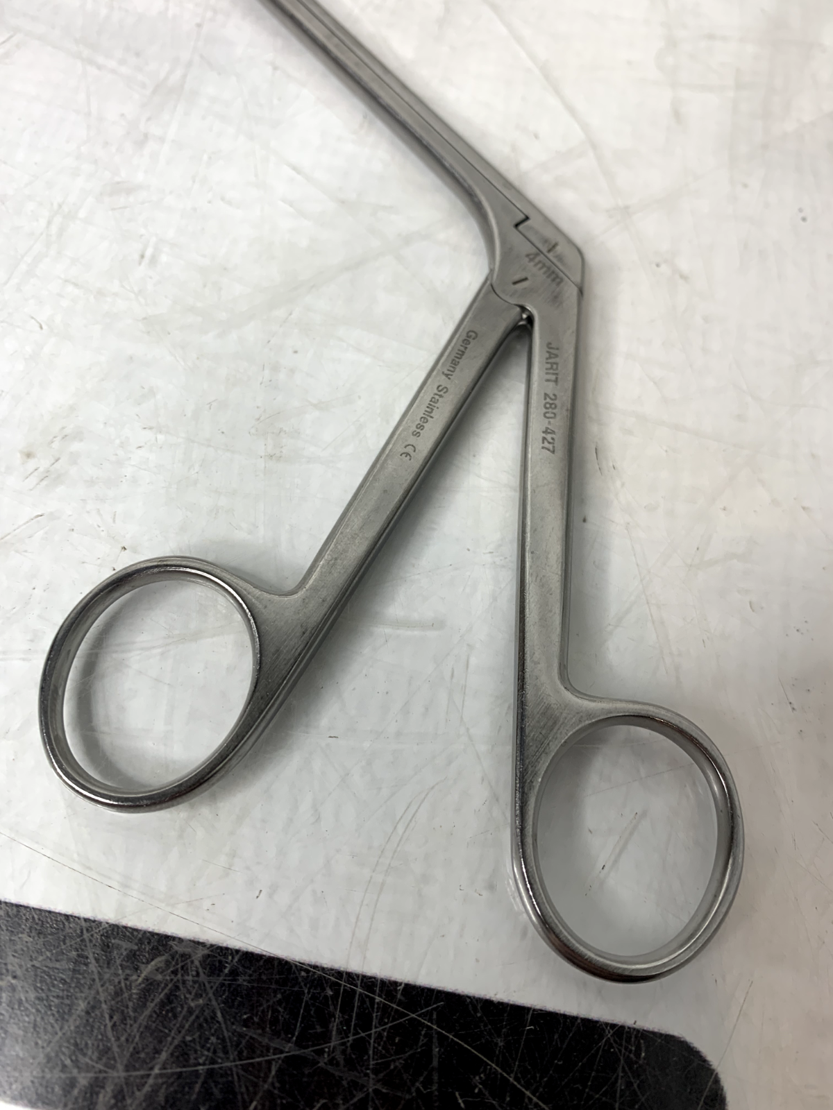 Used Jarit 280-427 Rongeur Spurling Down Angle 4mm, 7" WARRANTY