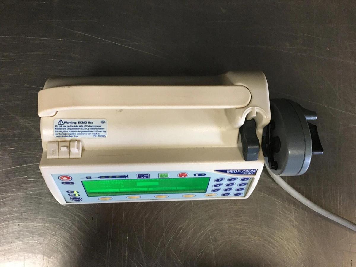 Used Smith's Medfusion 3500 with Pharmguard Version V5.0.0 System Failure
