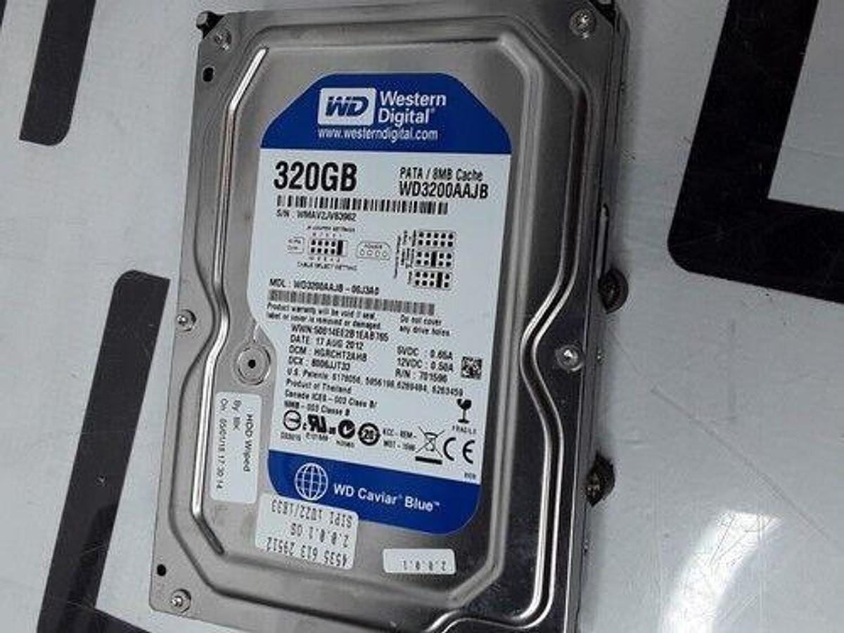 Used IU22 IE33 4535 613 29512 2.0.0.1 OS SIP1 iU22/iE33 Hard Drive 320GB