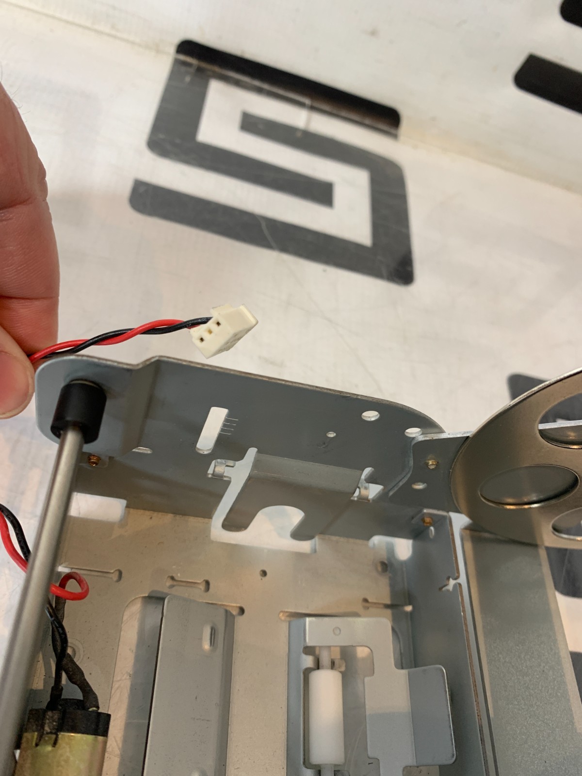 Used ASP Sterrad 100S Take Up Device For Printer TU-260A 76mm 12V NES Dot Matrix