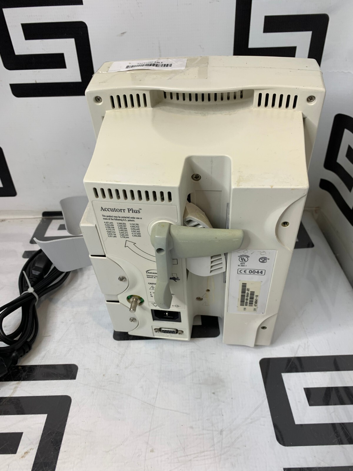 Used Mindray Datascope Accutorr Plus Patient Bedside Vitals Monitor NIBP SPO2 Battery