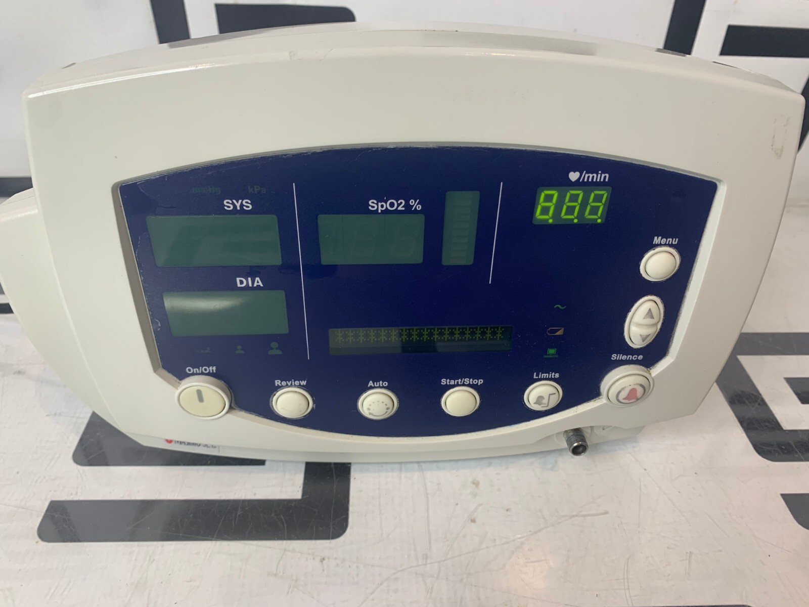 Used Welch Allyn 53XXX Vital Signs Monitor NIBP BP Blood Pressure 300 Series SPO2
