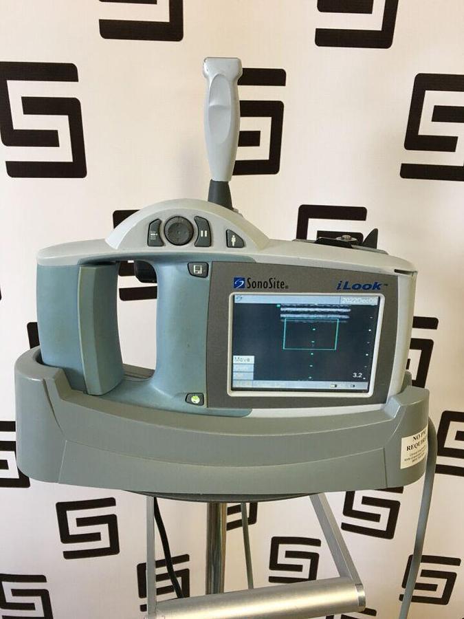 Used iLook 25 Personal Imaging Tool Portable Probe Mobile Stand Cart Docking