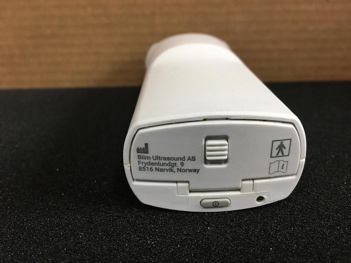 Used Biim L 12-4 L12-4 Ultrasound Probe w/ Battery Transducer PO01096-02D Handheld