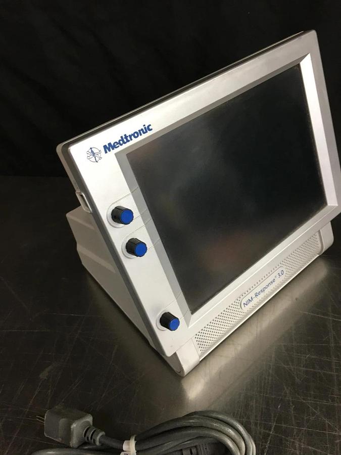 Used MEDTRONIC NIM RESPONSE 3.0 REF: 8253001 NERVE MONITORING SYSTEM TOUCHSCREEN