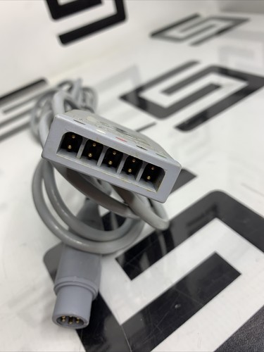 Used OEM Datascope 0012-00-1255-01 REV C ECG EKG Trunk 5 Lead Cable