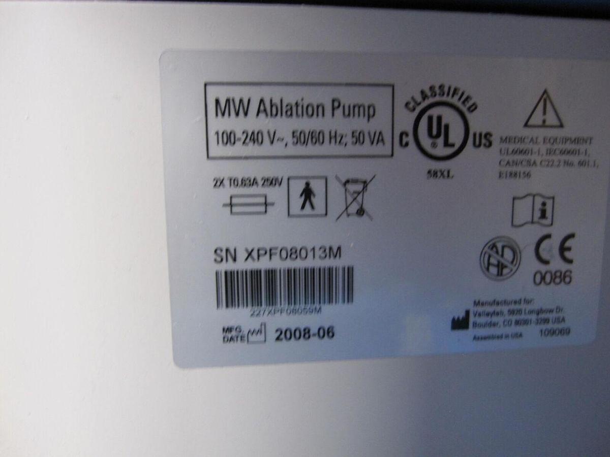 Used VALLEYLAB/COVIDIEN MW