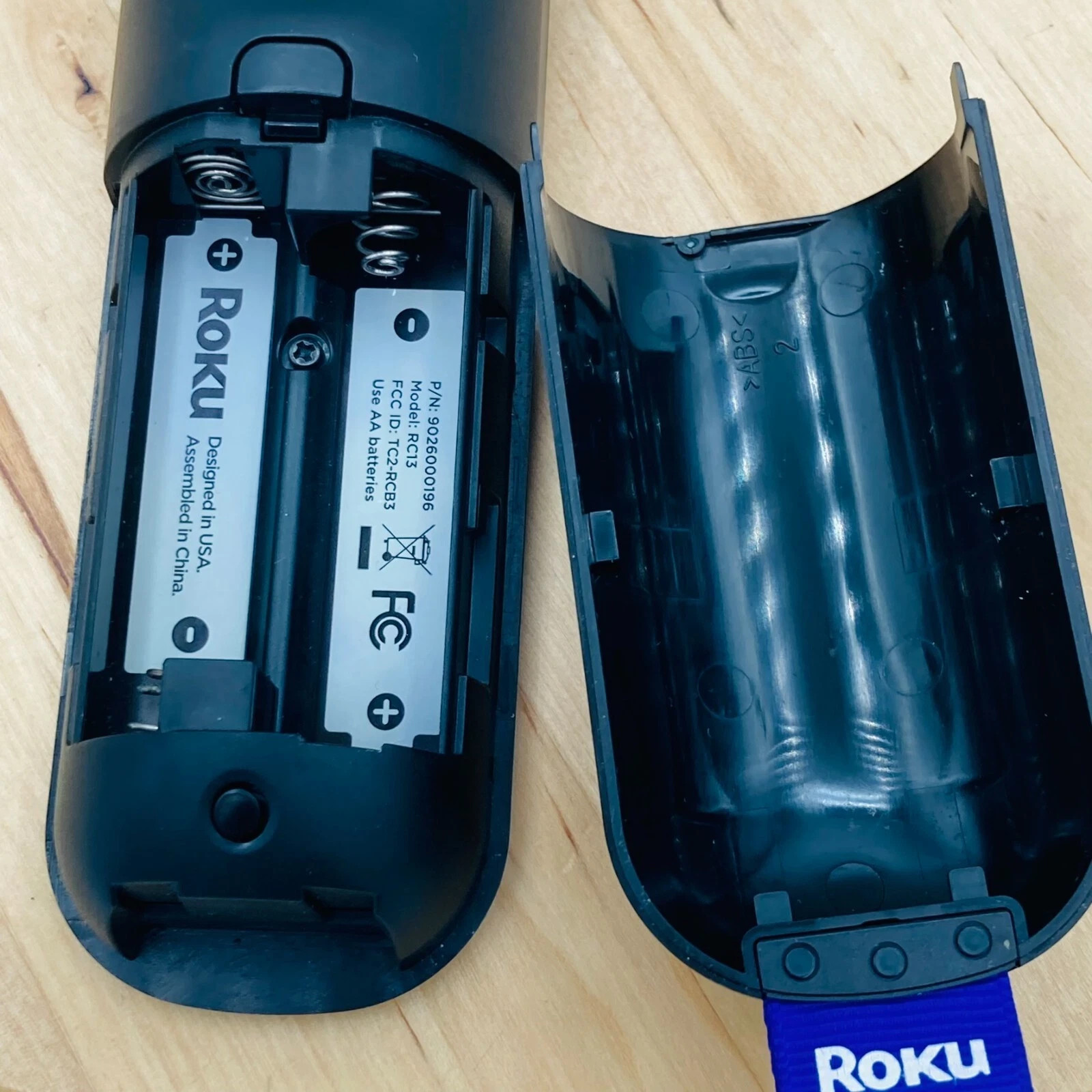 Used Roku RC13 Remote Control Genuine with MGo, Amazon, Netflix, Vudu