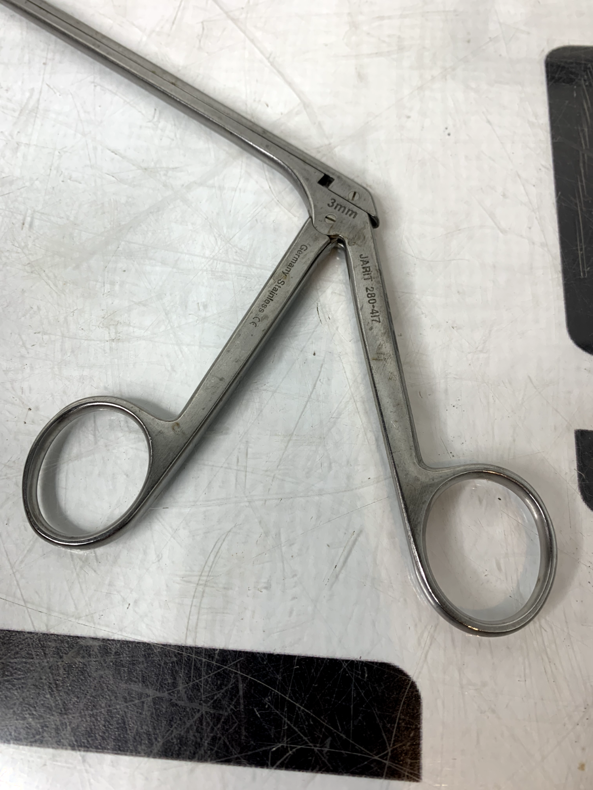 Used Jarit 280-417 Love-Gruenwald Rongeur, Down Angled, 7" Shaft