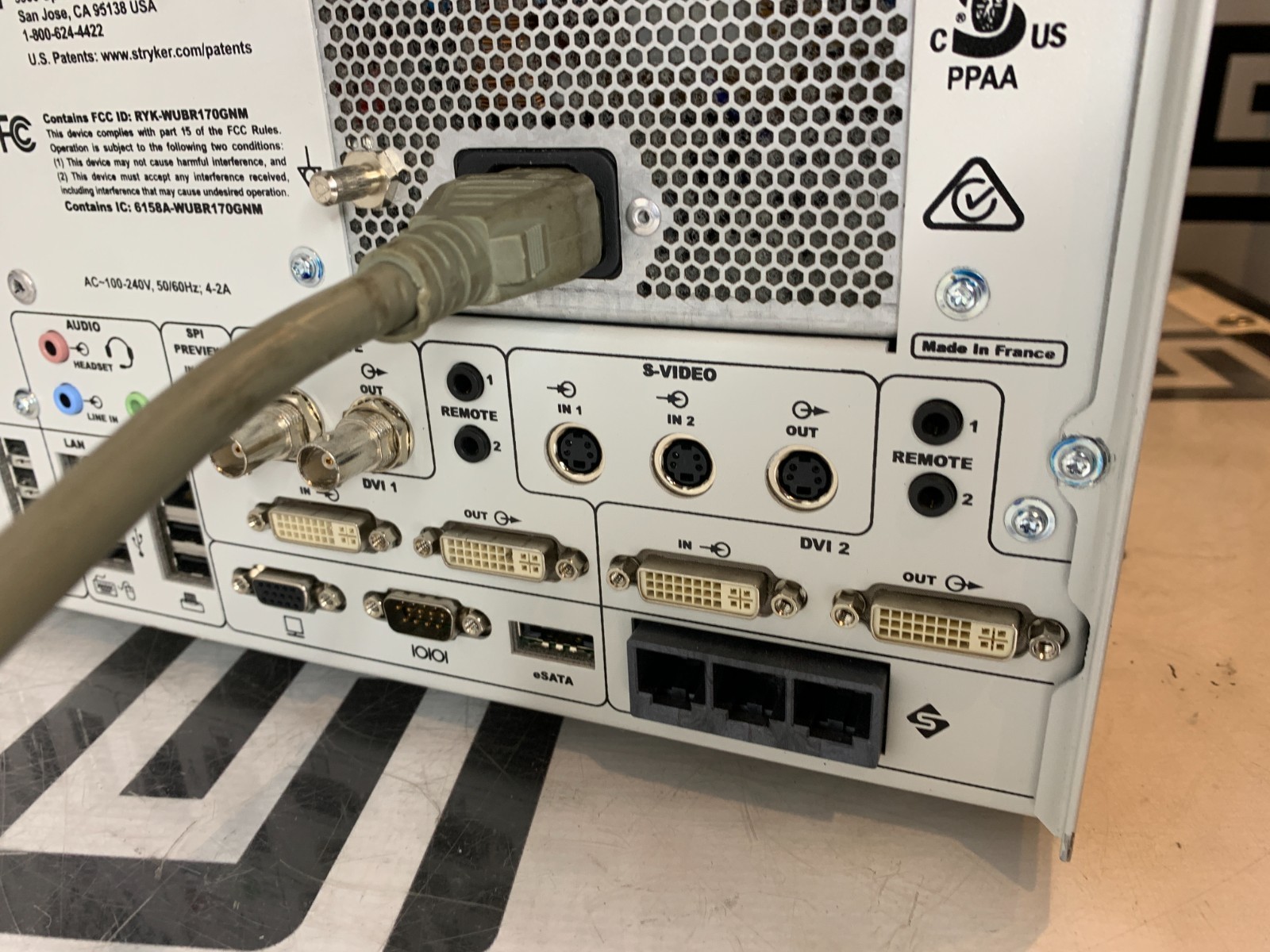 Used Stryker SDC3 HD 0240060100 Unit Info Management System Digital Capture REF Syste