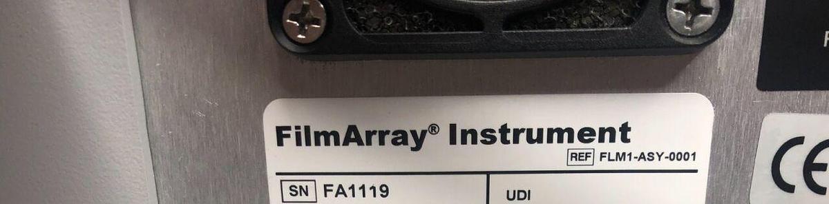 Used FilmArray Multiplex FLMASY-0001 PCR System Instrument