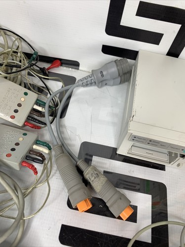 Used Fukuda Denshi DataScope Expert Super HS-500 Module HR-500 Recorder Cables EXTRAS