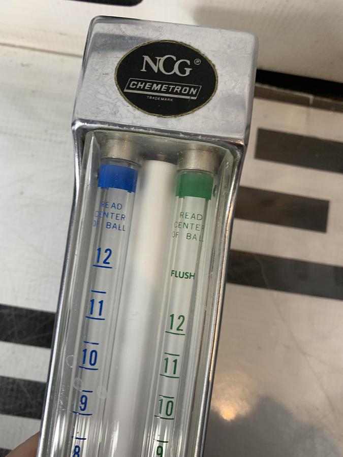 Used PORTER INSTRUMENT CO 660050-66 NCG Chemetron NItrous Oxide FLOW CONTROLLER