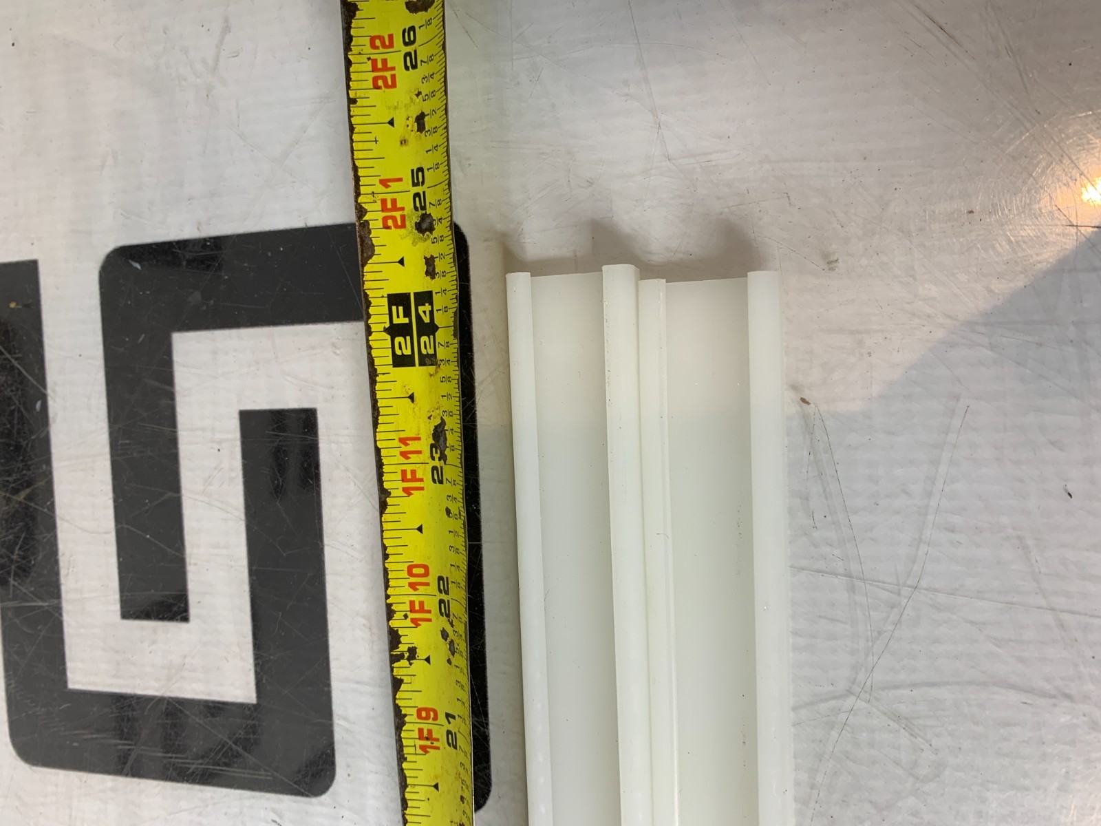 Used ASP Sterrad 100S Sterilizer 90-03638-0-002 Chamber Support Guide Rail Kit Assy