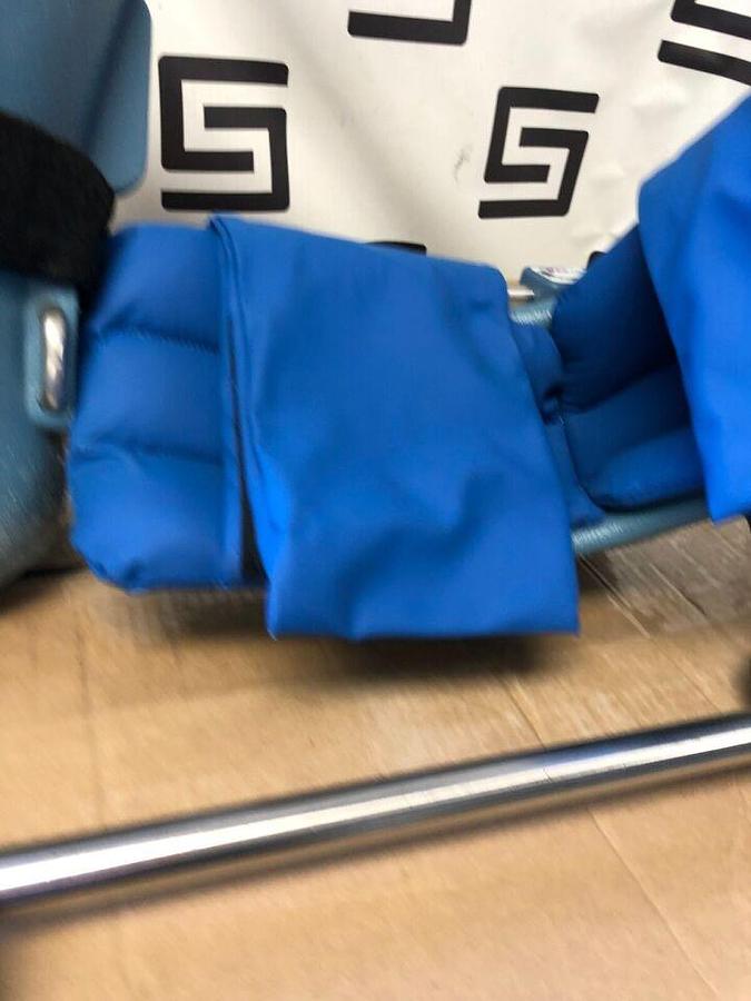 Used Allen A-10052 PAL Pro Stirrup Set Left + Right   Integrated Surgical Table Clamp