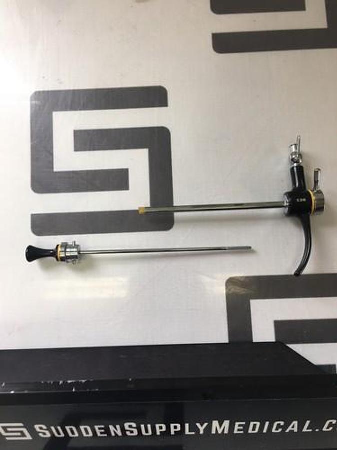 Used ACMI Surgical G316 13FR Pediatric Resectoscope Sheath w/ G323 Obturator