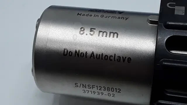 Used Intuitive Surgical 371939-02 Scholly Scope 8.5mm 30 Degree  and Case -A Warranty