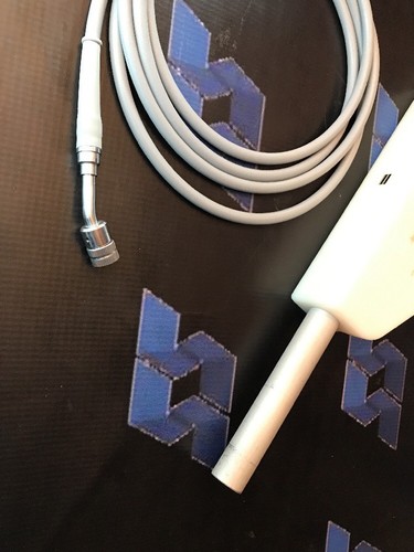 Used Loeb Support Holder Laryngoscope Fiber Optic Guide Cable Illuminator Endoscope