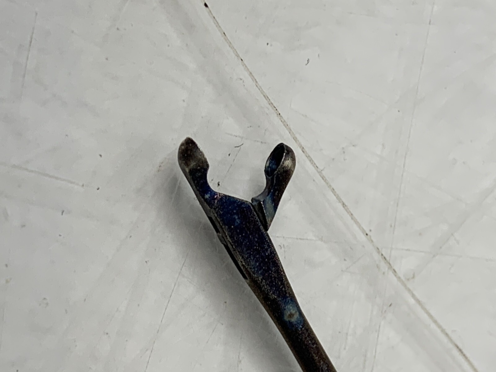 Used Pilling Forceps 50-6455 Laryngeal Cup Micro Surgical WARRANTY