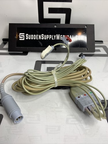Used OEM Datascope 0012-00-1255-01 & 0012-00-1262-09 ECG EKG Trunk 3 5 Lead Cable