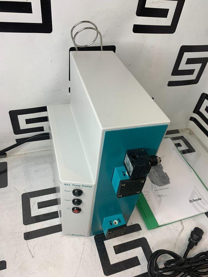 Used 843 Pump Station Titration Peristaltic