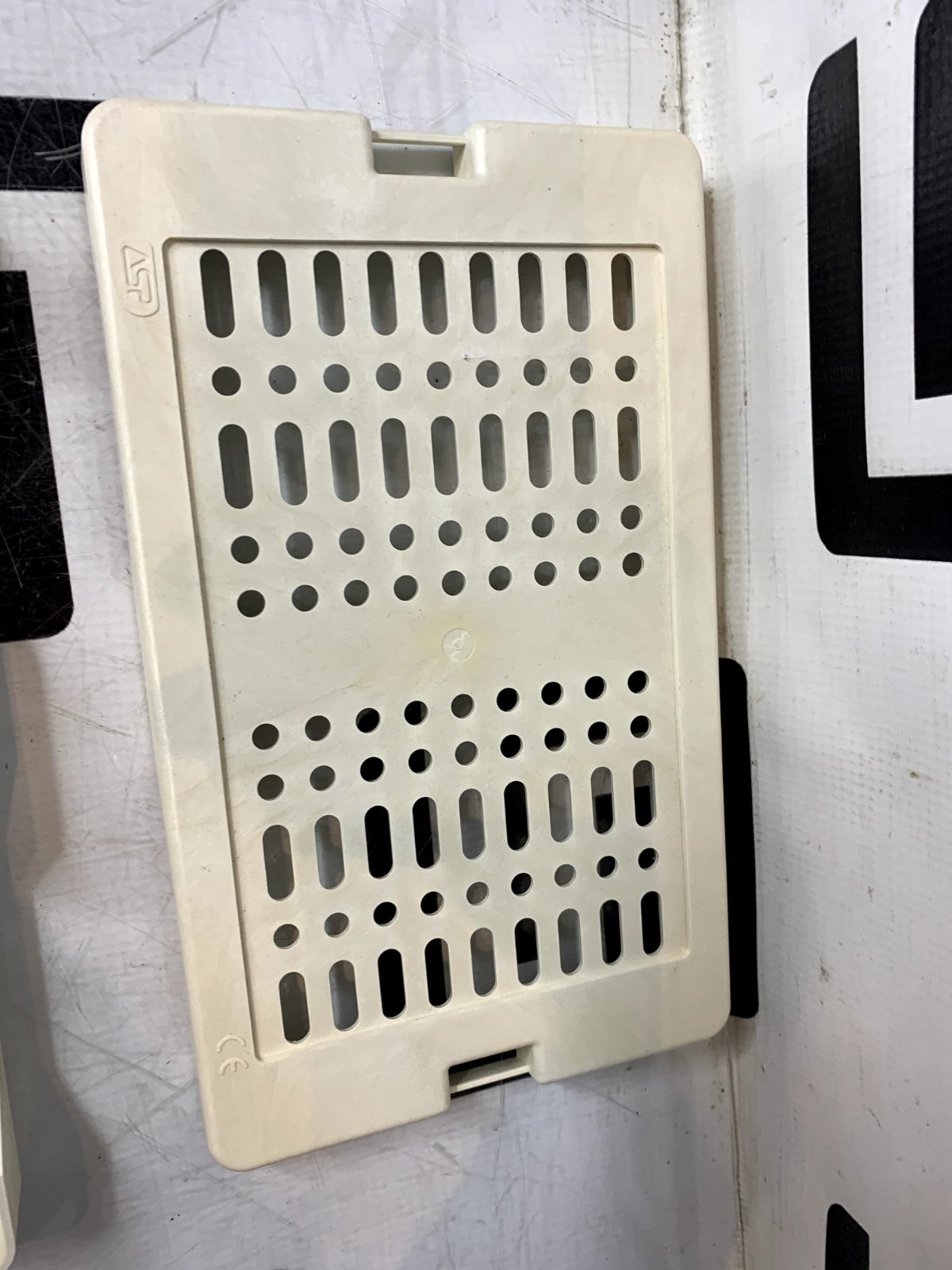 Used ASP  Sterilization Instrument Lid & Tray Container Case 10 x 6 x 1.25"