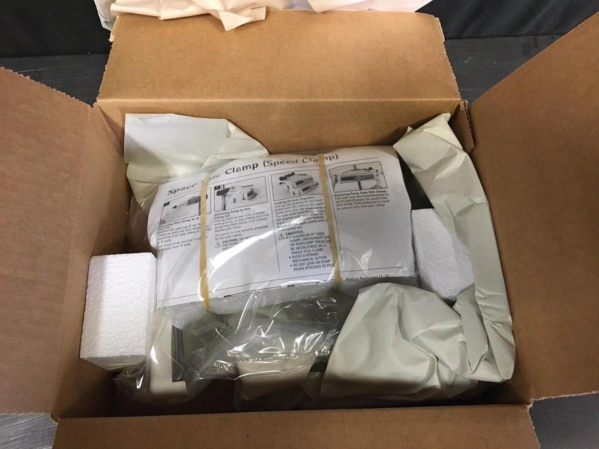 Used B. Braun 8713131 Space Pole Clamp Speed Clamp for Infusomat Perfusor Brand New