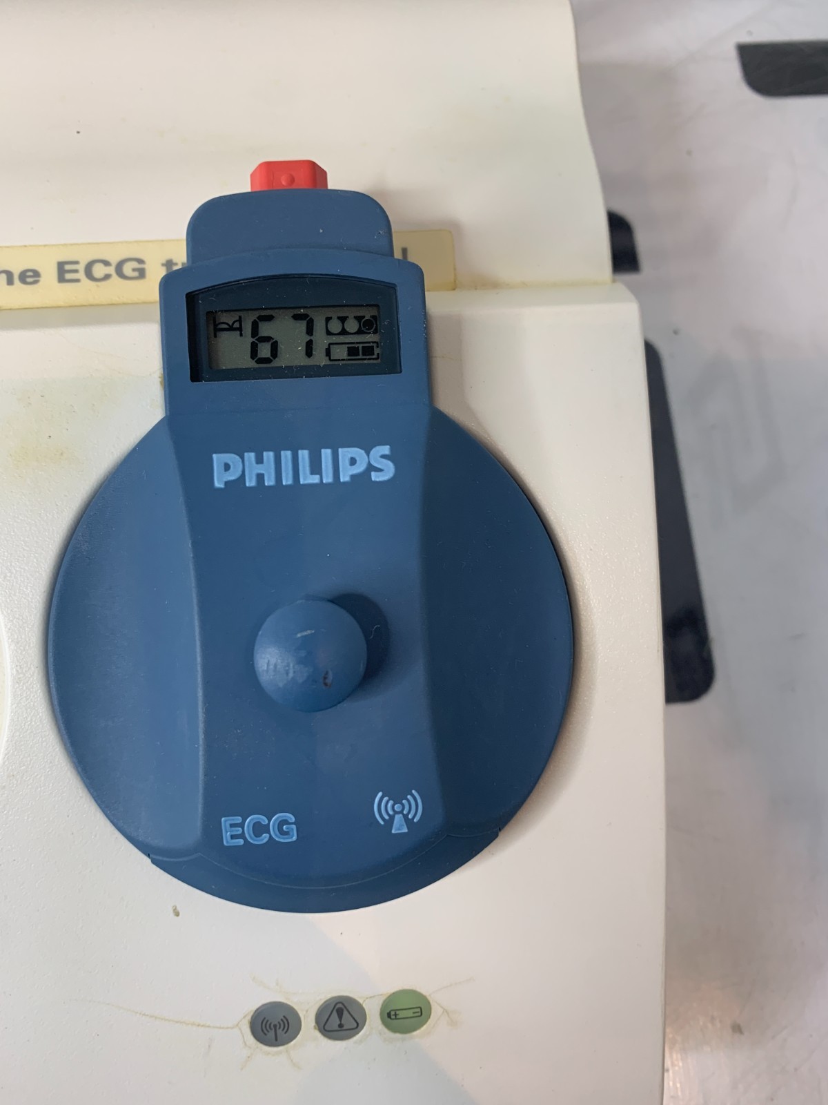 Used Philips M2720A Avalon CTS Cordless Fetal Monitoring Base Docking Station M2727A