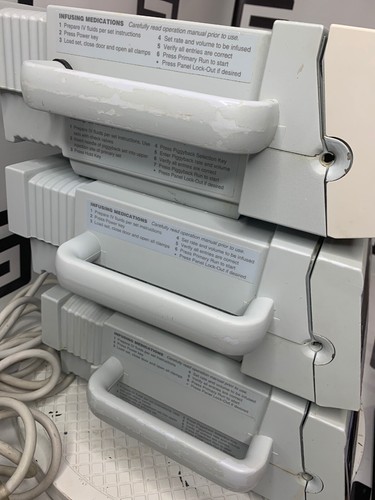 Used Lot of 3 B. Braun Horizon Nxt Modular Pump IV 610-012 McGaw