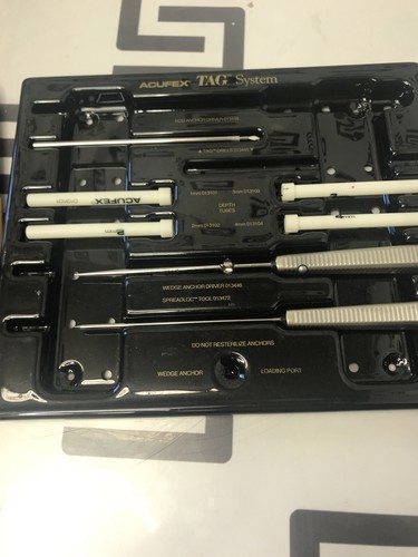 Used ACUFEX Tissue Anchor Guide System TAG (Some Pieces Missing)