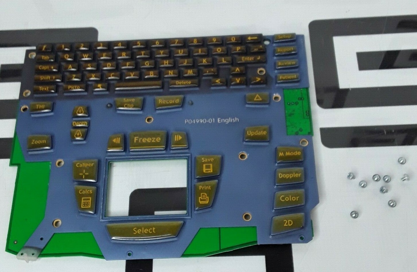 Used SonoSite MicroMaxx Ultrasound C2 Control Panel PCA Interface P02199-04 P04990-01
