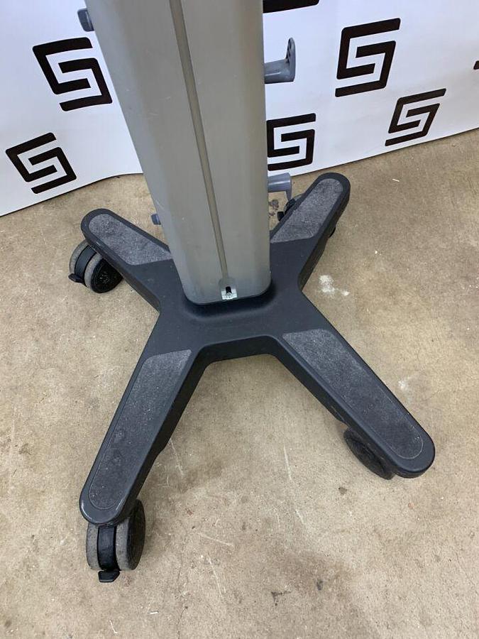 Used Edge P158015 Stand Mobile Rolling Ultrasound System Cart