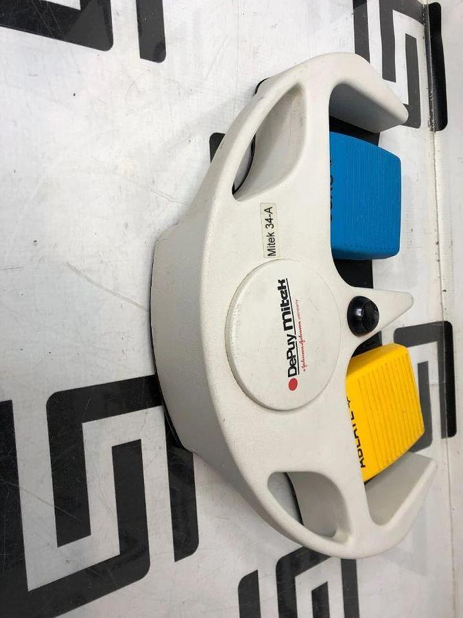 Used DEPUY MITEK DePuy 34-A Wireless Footswitch Footpedal 227214 REF 792025 Foot Pedal