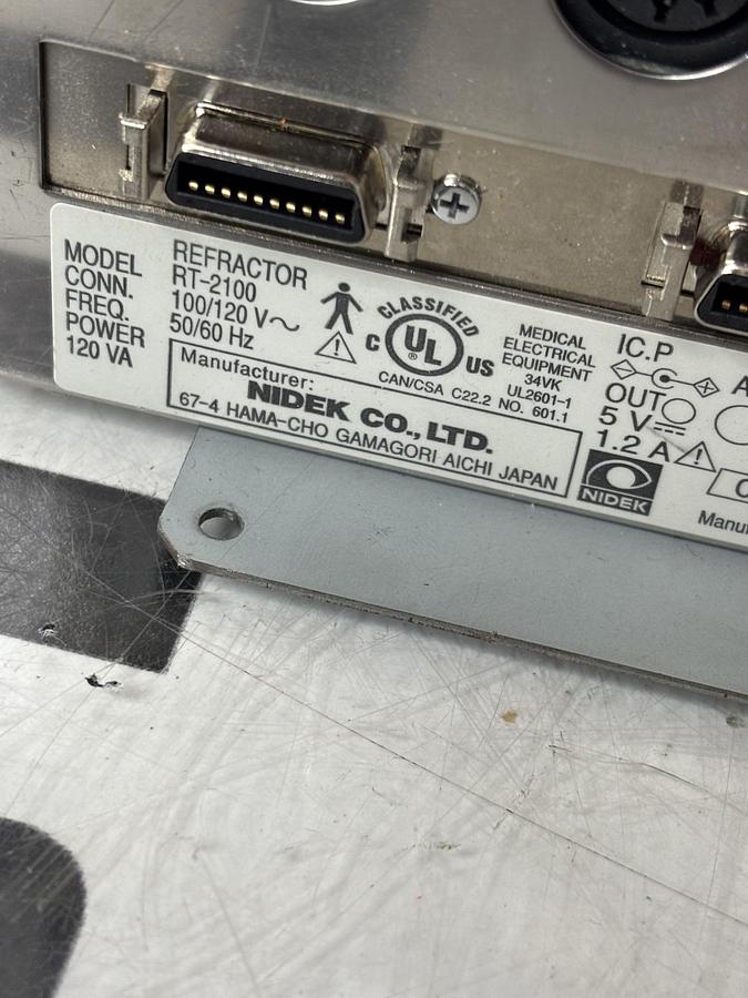 Used Marco Nidek RT-2100 Controller & Relay Box Power Supply Printer Tested WARRANTY
