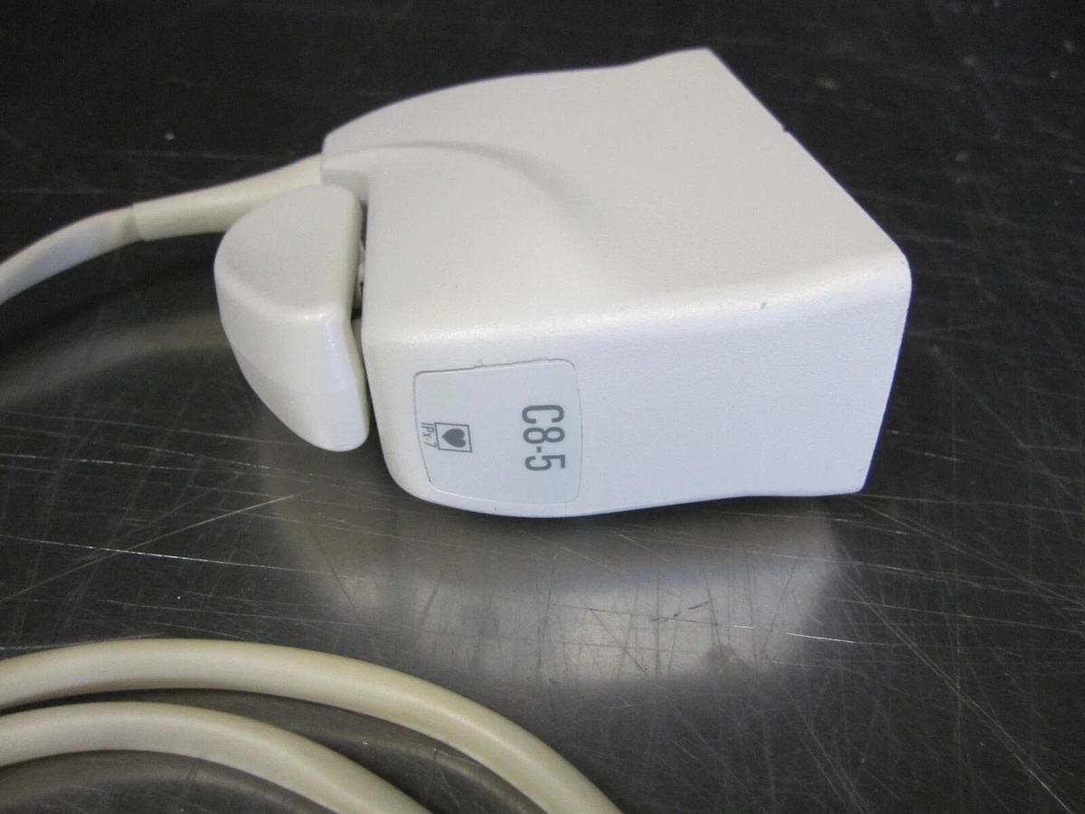 Used Philips C8-5 Transducer Probe Curved Array Ultrasound D4000-0964-02