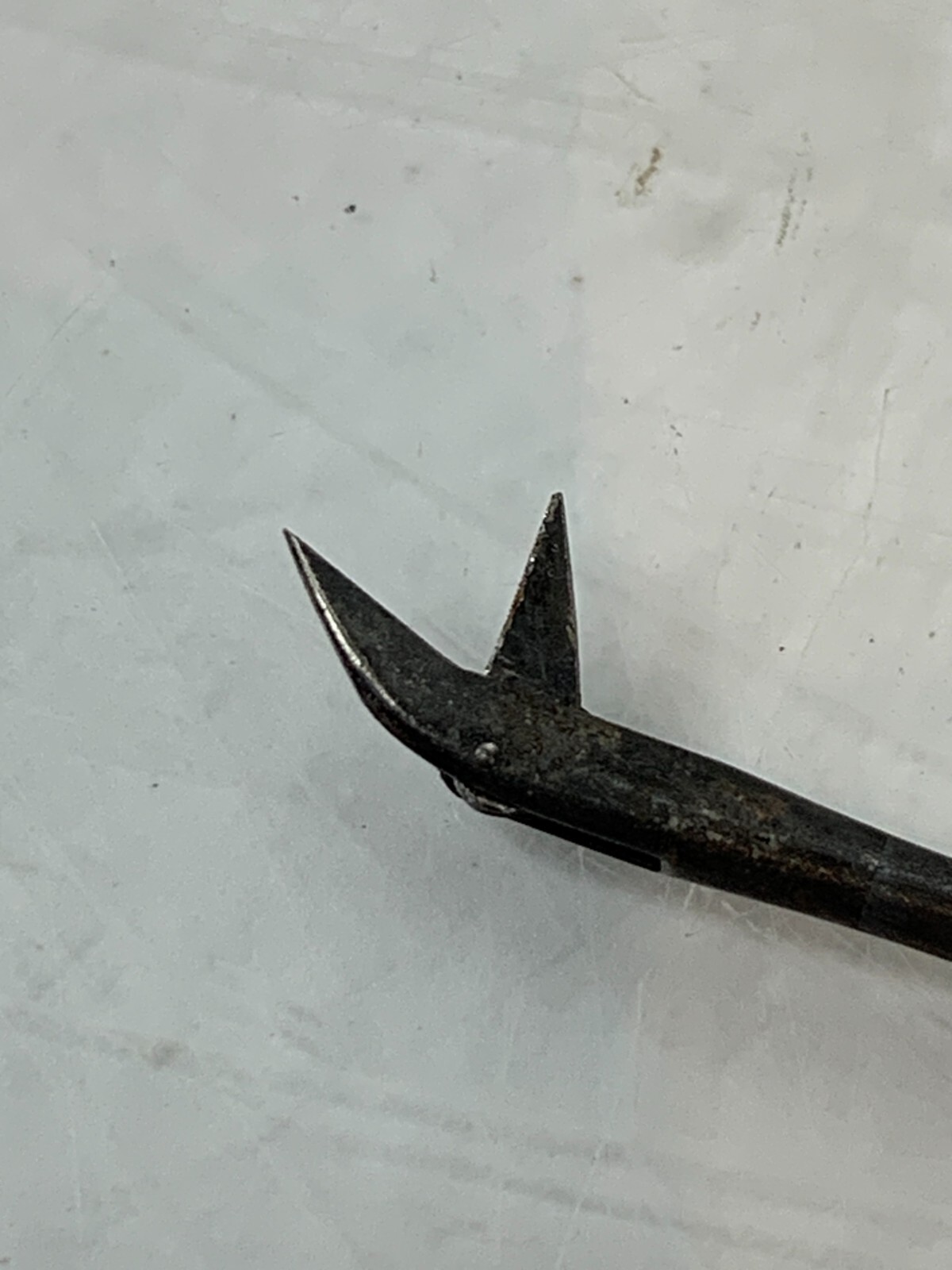 Used Pilling 50-6477 Micro Laryngeal Scissors Up Angle WARRANTY