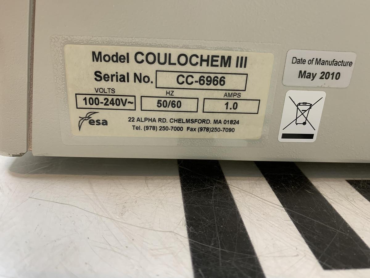 Used ESA Coulochem III Electrochemical Detector Electro Chemical Thermo Scientific Dionex