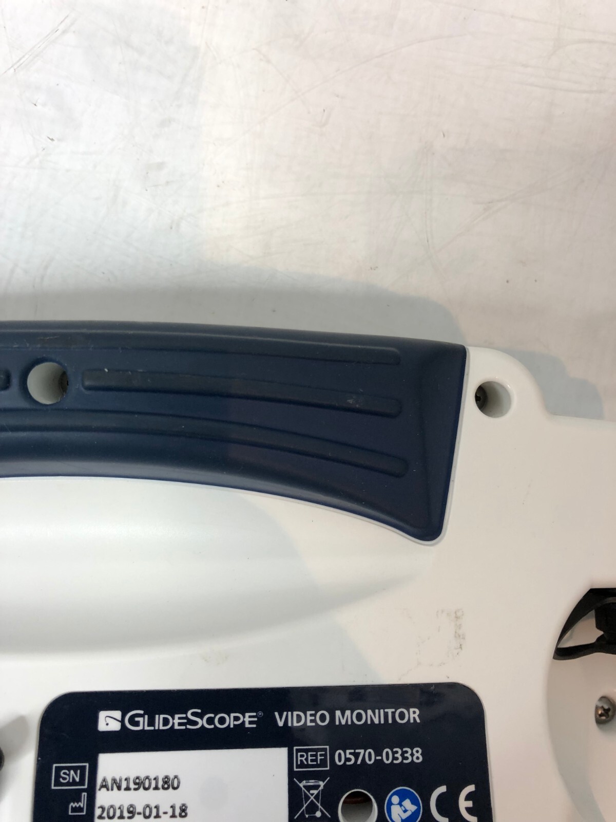 Used Verathon GlideScope AVL 0570-0338 Monitor Video Laryngoscope  2019