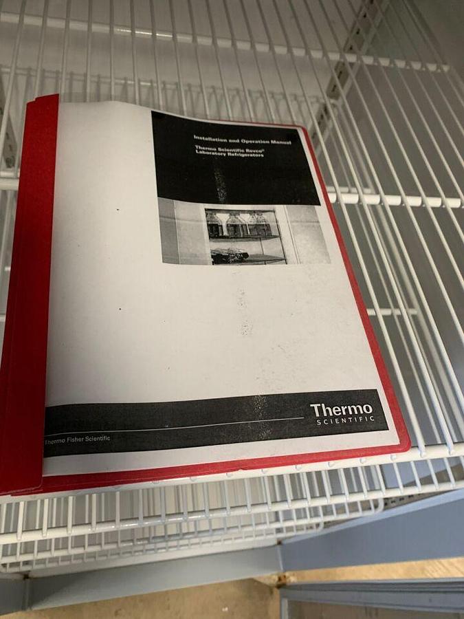 Used THERMO SCIENTIFIC/ REVCO Upright Lab Fridge