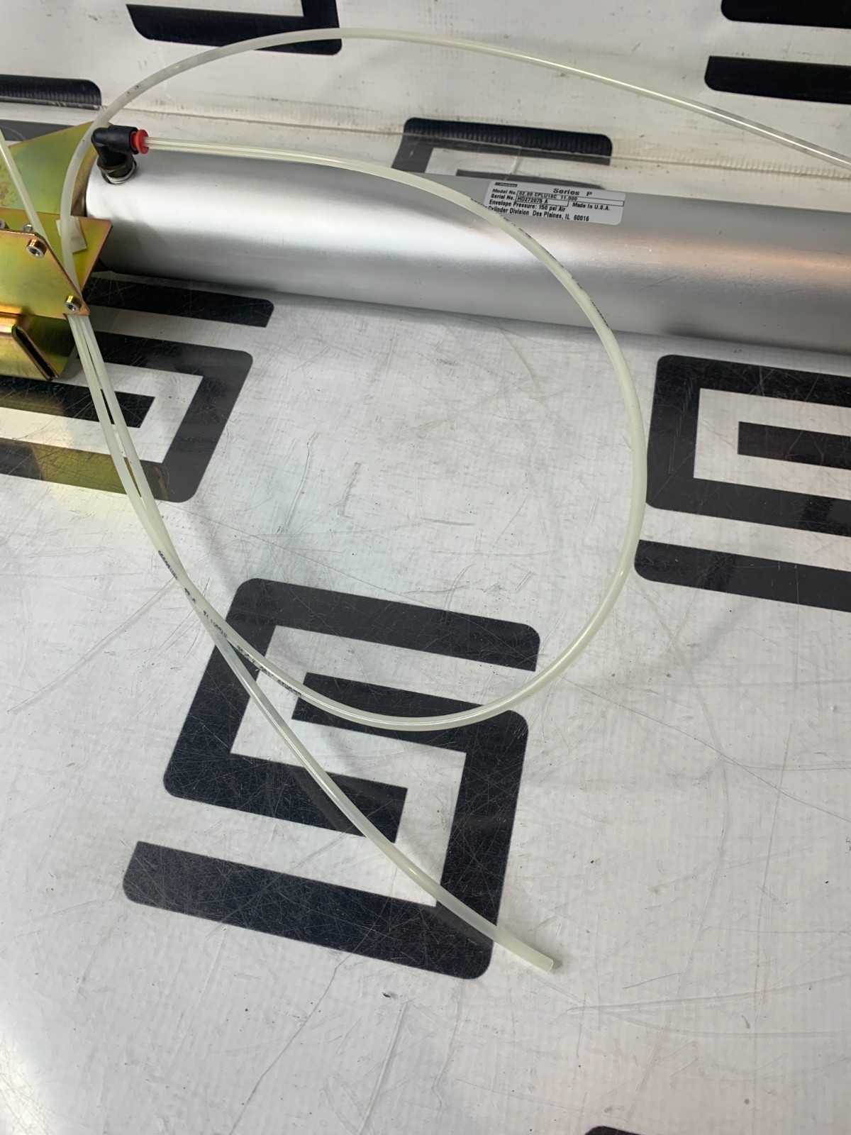 Used ASP Sterrad 100S Sterilizer Parker 2.00 CPLU16C 11.00 Air Cylinder Series P 2 11